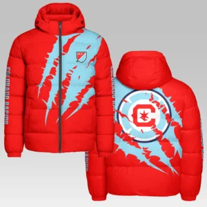 Fan Culture Hooded Cotton Jacket, Premium Sport Fan Puffer HVN1300CF
