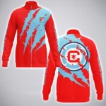 Rising Flow Stand Collar Jacket, Athletic Style Fan Spirit Jacket HVN1300CF