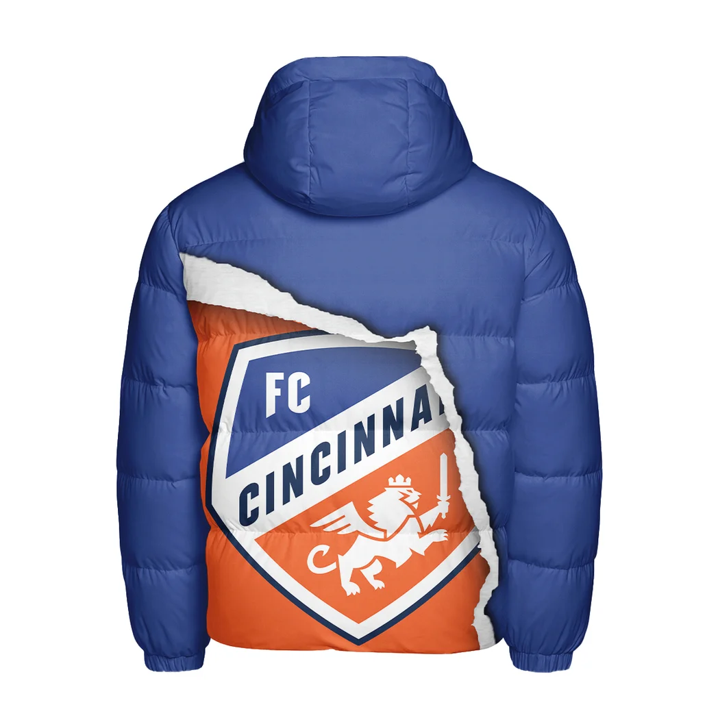 Match Core Hooded Cotton Jacket, Streetwear Style Fan Jacket HVN1300CF - Image 3