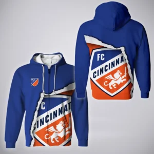 Fan Spirit Zipper Hoodie, Active Spirit Hoodie HVN1300CF