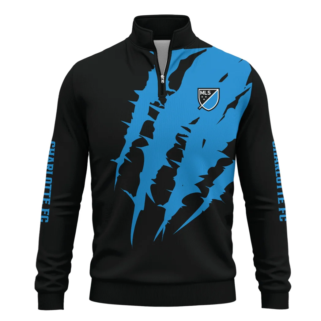 Play Spirit Quarter-Zip Sweatshirt, Fan Ready HVN1300CH - Image 2