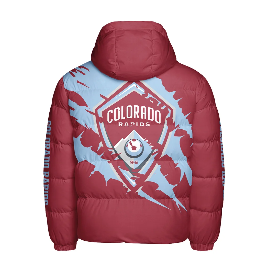 Fan Beat Hooded Cotton Jacket, Sport Lifestyle Fan Jacket HVN1300CR - Image 3