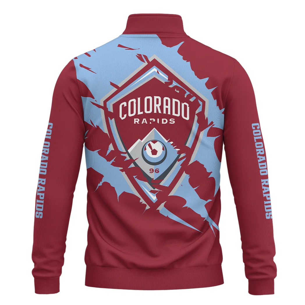 True Energy Quarter-Zip Sweatshirt, Team Spirit Quarter-Zip Sweatshirt HVN1300CR - Image 3