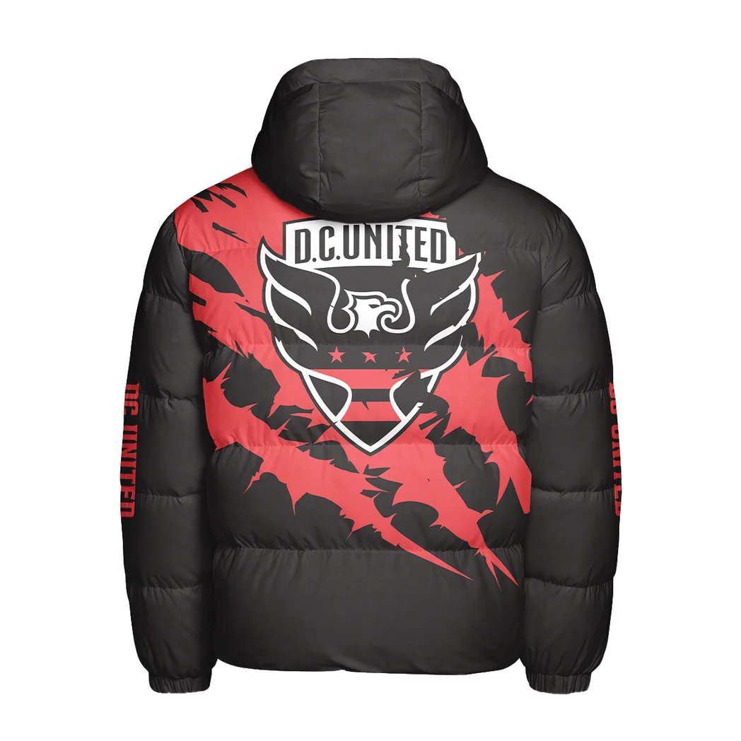 Game Pulse Hooded Cotton Jacket, Casual Everyday Fan Puffer HVN1300DC - Image 3