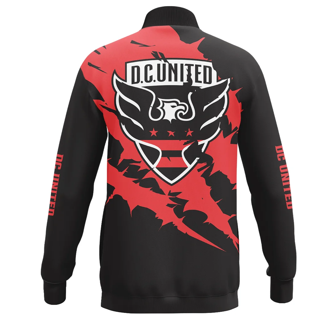 True Fans Stand Collar Jacket, Athletic Stretch Fan Comfort Jacket HVN1300DC - Image 3