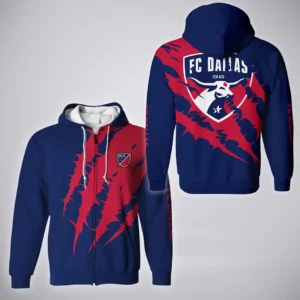 Play Energy Zipper Hoodie, Sporty Fan Full-Zip Hoodie HVN1300FC