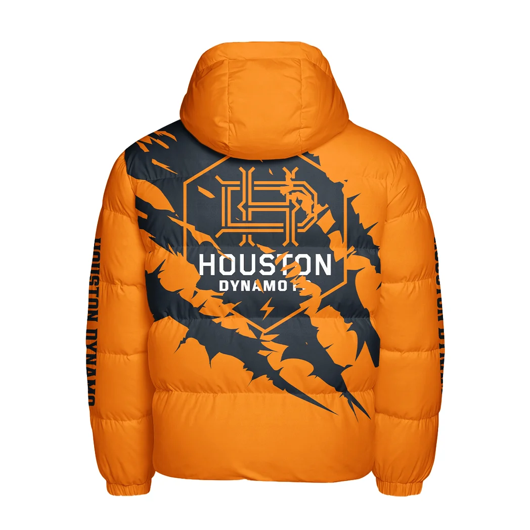 True Support Hooded Cotton Jacket, Travel-Ready Sport Puffer HVN1300HD - Image 3