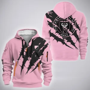 Fan Flow Hoodie Half Zip 3D, Athletic Fan Half-Zip Hoodie HVN1300IM