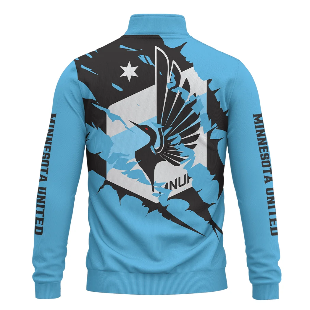 Fan Pulse Quarter-Zip Sweatshirt, Warm-Up Quarter-Zip Comfort HVN1300MU - Image 3