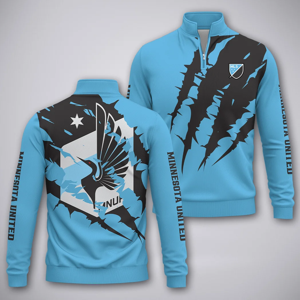 Fan Pulse Quarter-Zip Sweatshirt, Warm-Up Quarter-Zip Comfort HVN1300MU