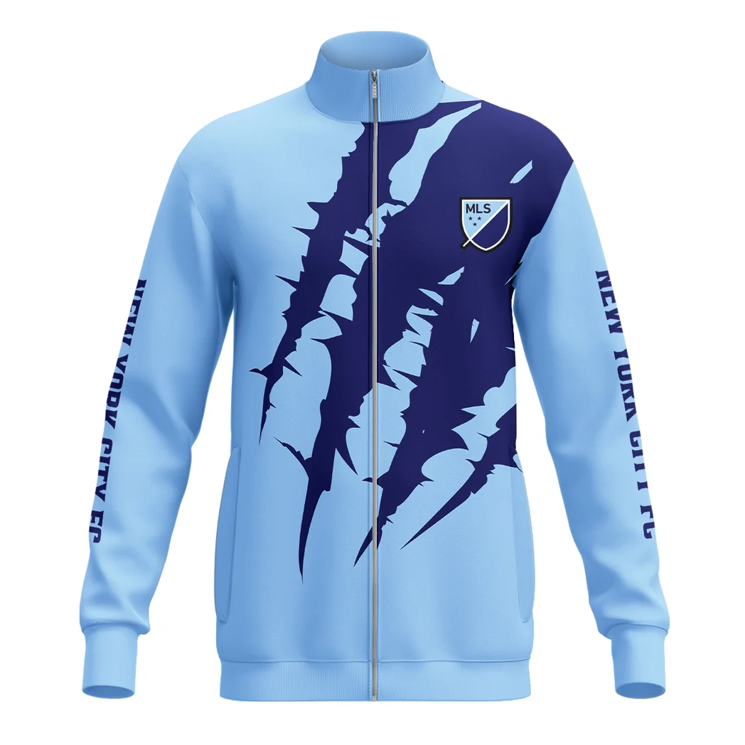 Game Beat Stand Collar Jacket, Lightweight Comfort Jacket for Fans HVN1300NY - Image 2