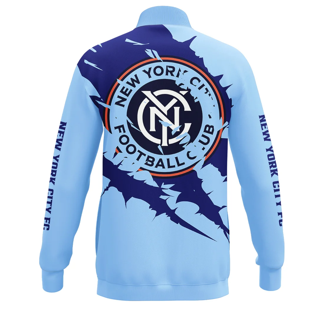 Game Beat Stand Collar Jacket, Lightweight Comfort Jacket for Fans HVN1300NY - Image 3