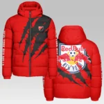 Fan Flow Hooded Cotton Jacket, Sport Culture Street Puffer HVN1300NY