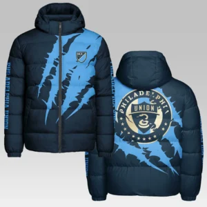 Fan Flow Hooded Cotton Jacket, Stadium-Ready Heavyweight Puffer HVN1300PU