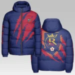 Kick Flow Hooded Cotton Jacket, Heavyweight Stadium Night Coat HVN1300RS