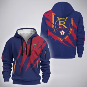 Rising Spirit Hoodie Half Zip 3D, Modern Sport Hoodie HVN1300RS