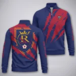 Goal Rising Quarter-Zip Sweatshirt, Streetwear Quarter-Zip for Fans HVN1300RS