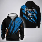 Game Beat Hoodie Half Zip 3D, Modern Sport Hoodie HVN1300SJ