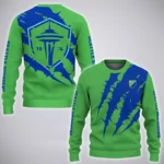 Fan Beat Sweatshirt 3D Print, Match Day Ready Sweatshirt HVN1300SS