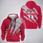 True Support Hoodie Half Zip 3D, Active Supporter Half-Zip Hoodie HVN1300TF