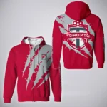Kick Rhythm Zipper Hoodie, Sport Spirit Hoodie HVN1300TF