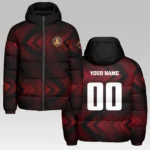 Play Vibes Hooded Cotton Jacket, Heavyweight Stadium Night Coat HVN1301AU