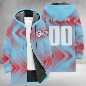 Goal Energy Fleece Windbreaker Jacket, Sporty Fleece Outerwear HVN1301CF
