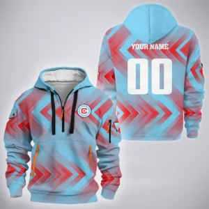 Kick Rhythm Hoodie Half Zip 3D, Athletic Fan Half-Zip Hoodie HVN1301CF