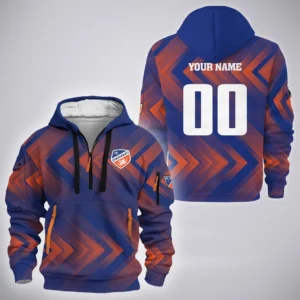 Play Flow Hoodie Half Zip 3D, Supporter Style Half-Zip Hoodie HVN1301CF