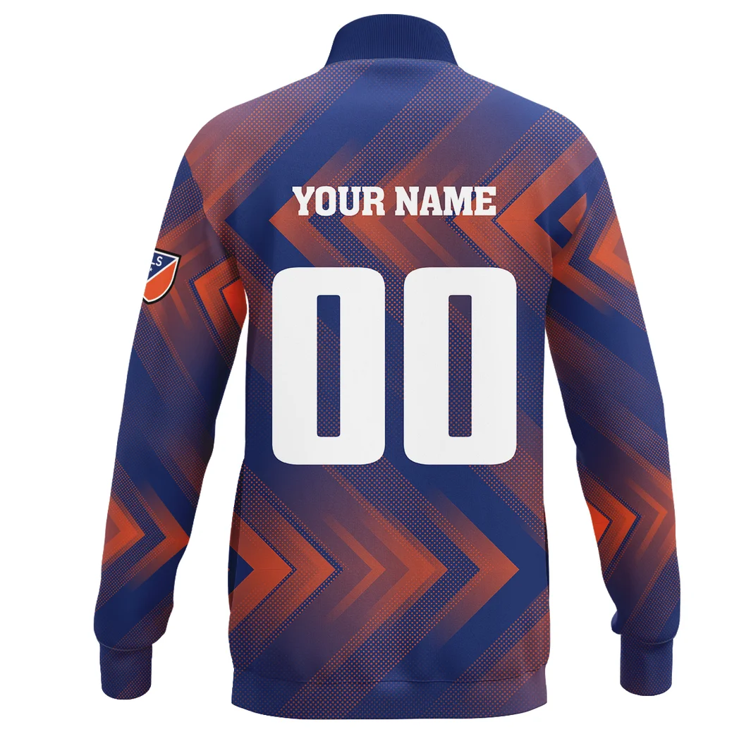 Fan Pulse Stand Collar Jacket, Athletic Stretch Fan Lifestyle Jacket HVN1301CF - Image 3