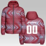 Support Core Hooded Cotton Jacket, Classic Cozy Supporter Jacket HVN1301CR