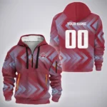 Goal Spirit Hoodie Half Zip 3D, Game Day Half-Zip Hoodie HVN1301CR