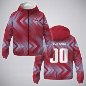 Game Pulse Windbreaker Jacket, Sporty Fan Waterproof HVN1301CR