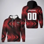 Play Rising Zipper Hoodie, Athletic Fan Full-Zip Hoodie HVN1301DC