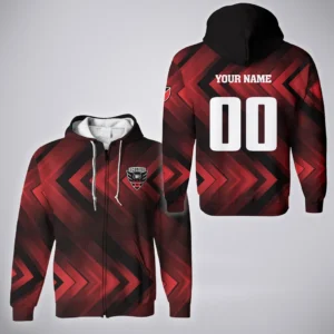 Play Rising Zipper Hoodie, Athletic Fan Full-Zip Hoodie HVN1301DC