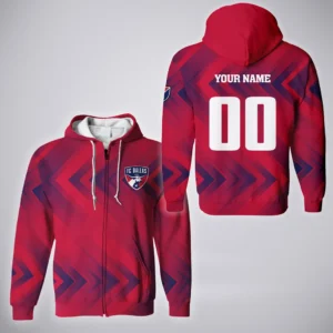 Spirit Core Zipper Hoodie, Sporty Fan Full-Zip Hoodie HVN1301FC