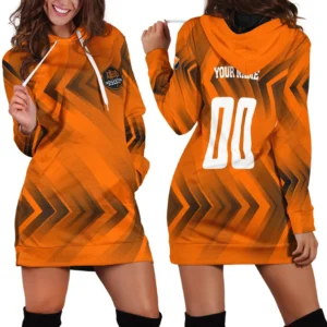 Fan Beat Hoodie Dress, Lifestyle Women's Hoodie Dress HVN1301HD