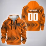 Fan Beat Hoodie Half Zip 3D, All-Season Fan Half-Zip Hoodie HVN1301HD