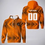 Spirit Rising Zipper Hoodie, Bold Fan Hoodie HVN1301HD