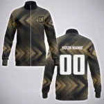 Fan Pulse Stand Collar Jacket, Team Pride Sport-Inspired Look Jacket HVN1301LA