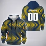 Unity Fans Hoodie Half Zip 3D, Streetwear Fan Hoodie HVN1301LA