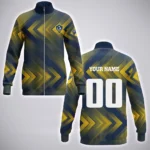 Fan Energy Stand Collar Jacket, Athletic Style Fan Spirit Jacket HVN1301LA