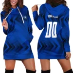 Fan Pulse Hoodie Dress, Performance Women's Hoodie Dress HVN1301MF