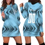 Unity Fans Hoodie Dress, Casual Women's Hoodie Dress HVN1301MU