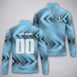 Unity Fans Quarter-Zip Sweatshirt, Breathable Comfort for Sport Fans HVN1301MU