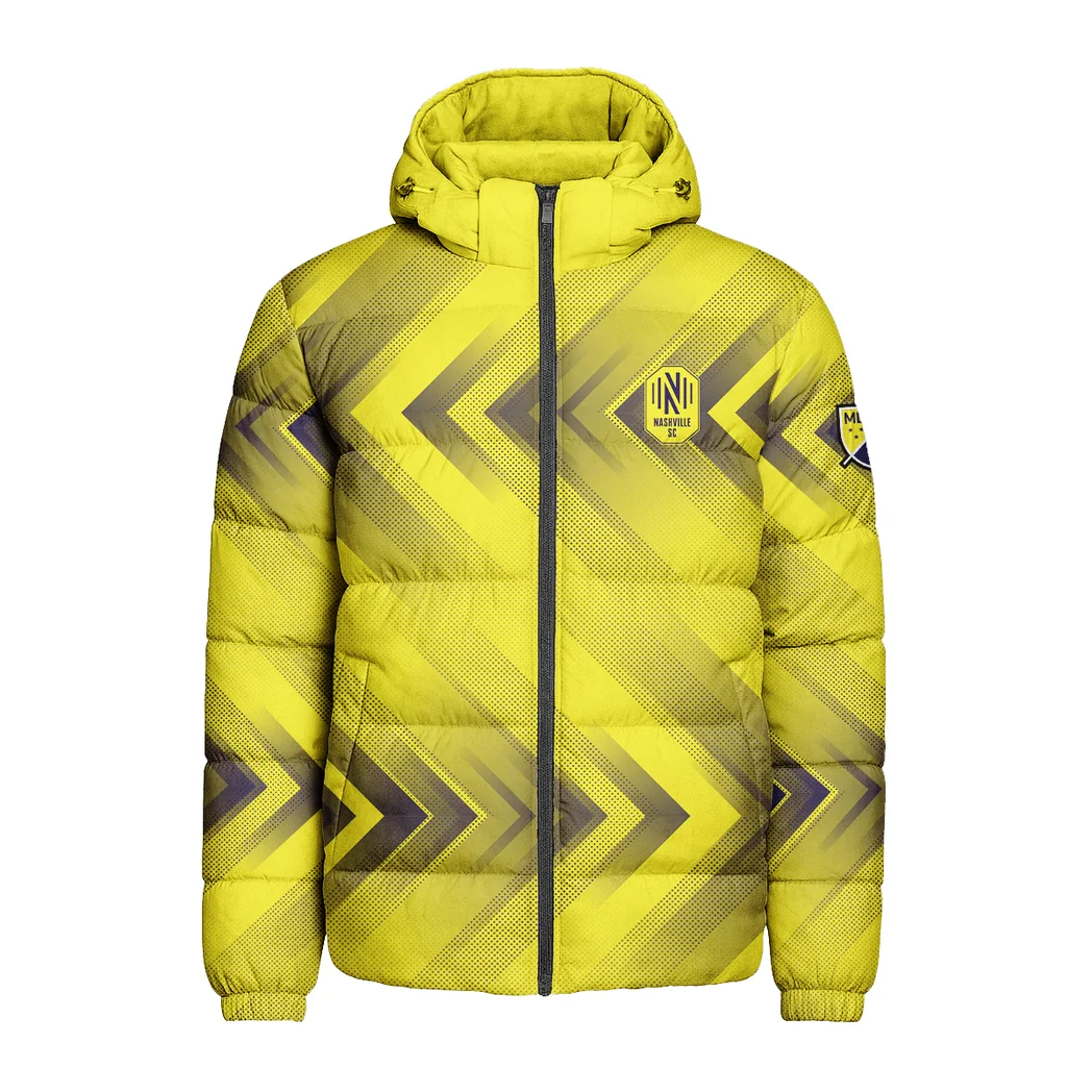 Match Core Hooded Cotton Jacket, Street Style Fan Favorite HVN1301NS - Image 2