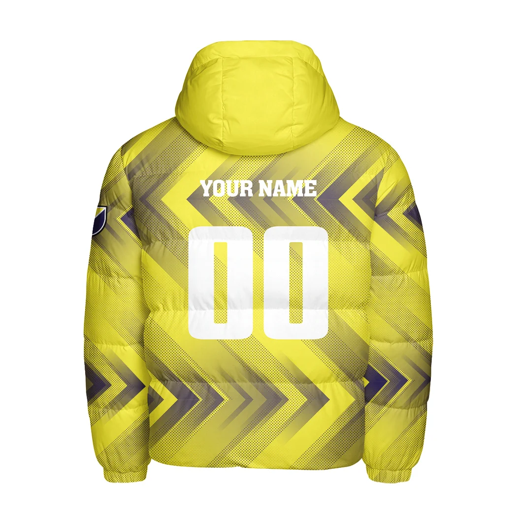 Match Core Hooded Cotton Jacket, Street Style Fan Favorite HVN1301NS - Image 3