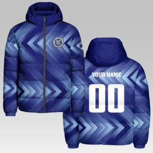 Goal Rising Hooded Cotton Jacket, Streetwear Style Fan Jacket HVN1301NY