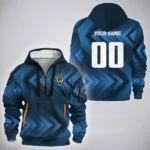 Game Beat Hoodie Half Zip 3D, Game Ready Half-Zip Hoodie HVN1301PU