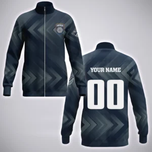 Fan Flow Stand Collar Jacket, Durable Style Jacket for Supporters HVN1301SD